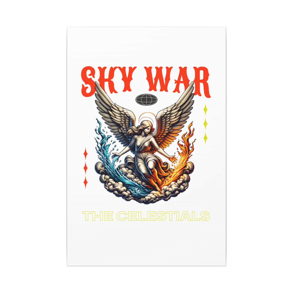 Sky War - Canvas Print