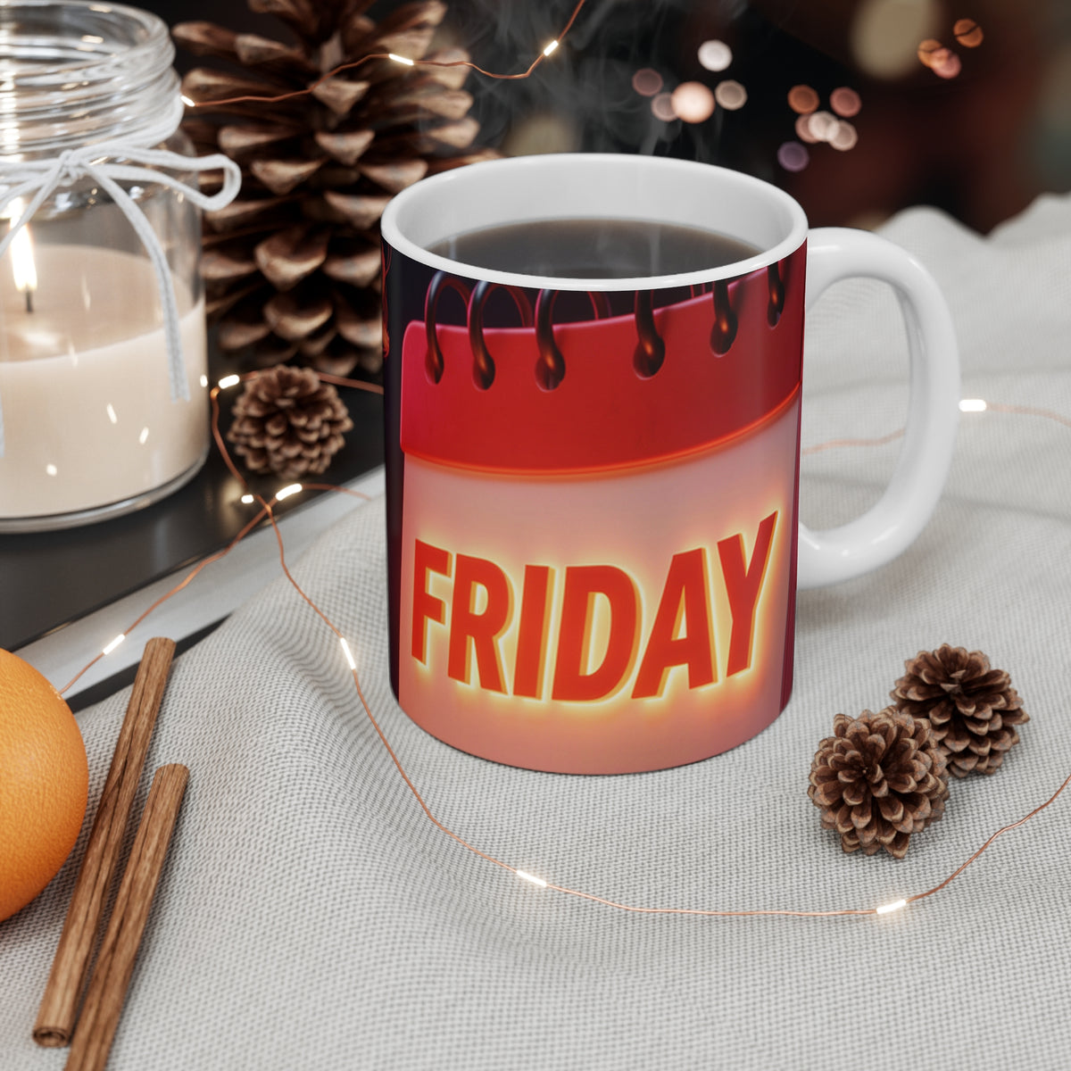 No Deploys On Friday - Mug11 (PixelPunch)
