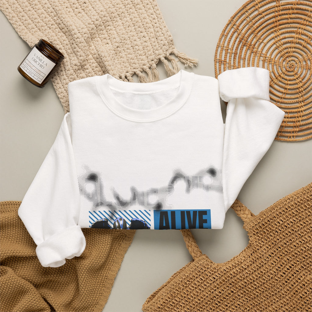 Alone But Alive - Crewneck Sweatshirt