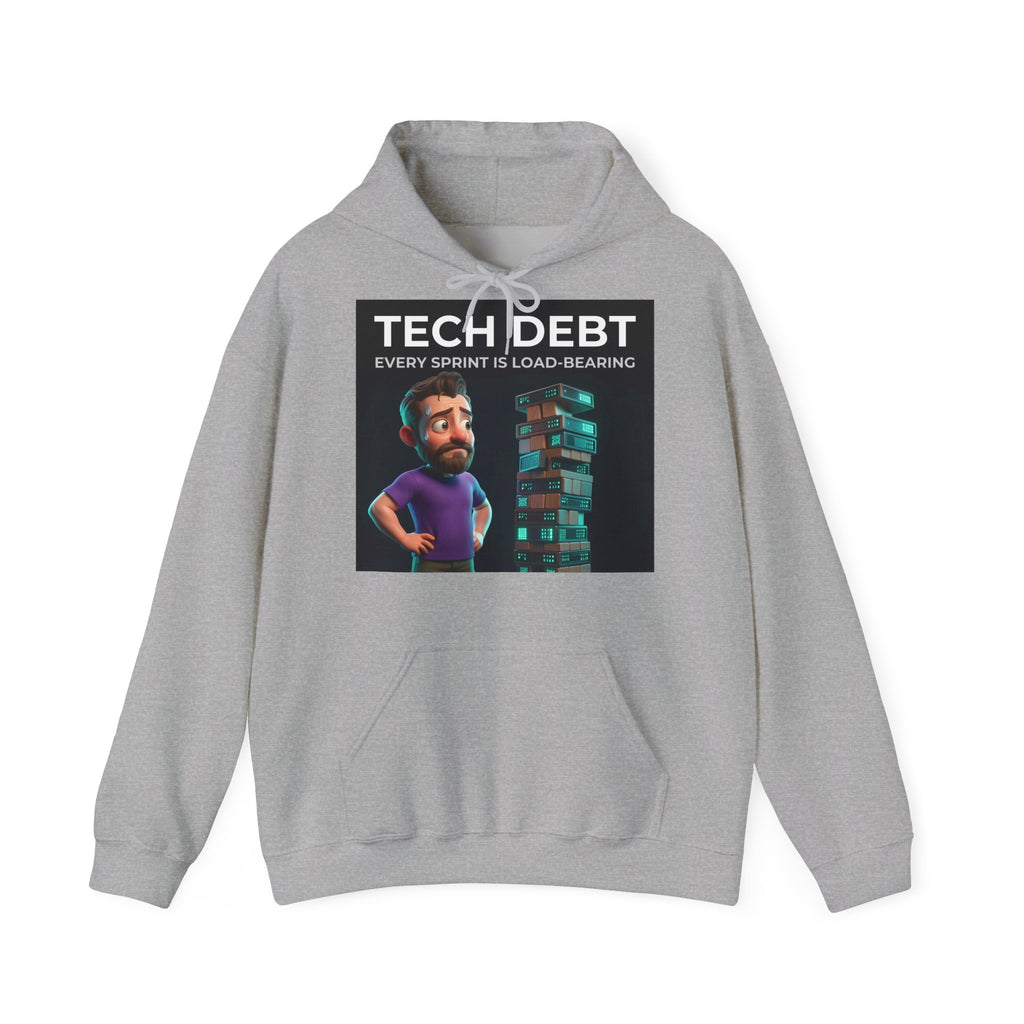Tech Debt Jenga - Hoodie (PixelPunch)