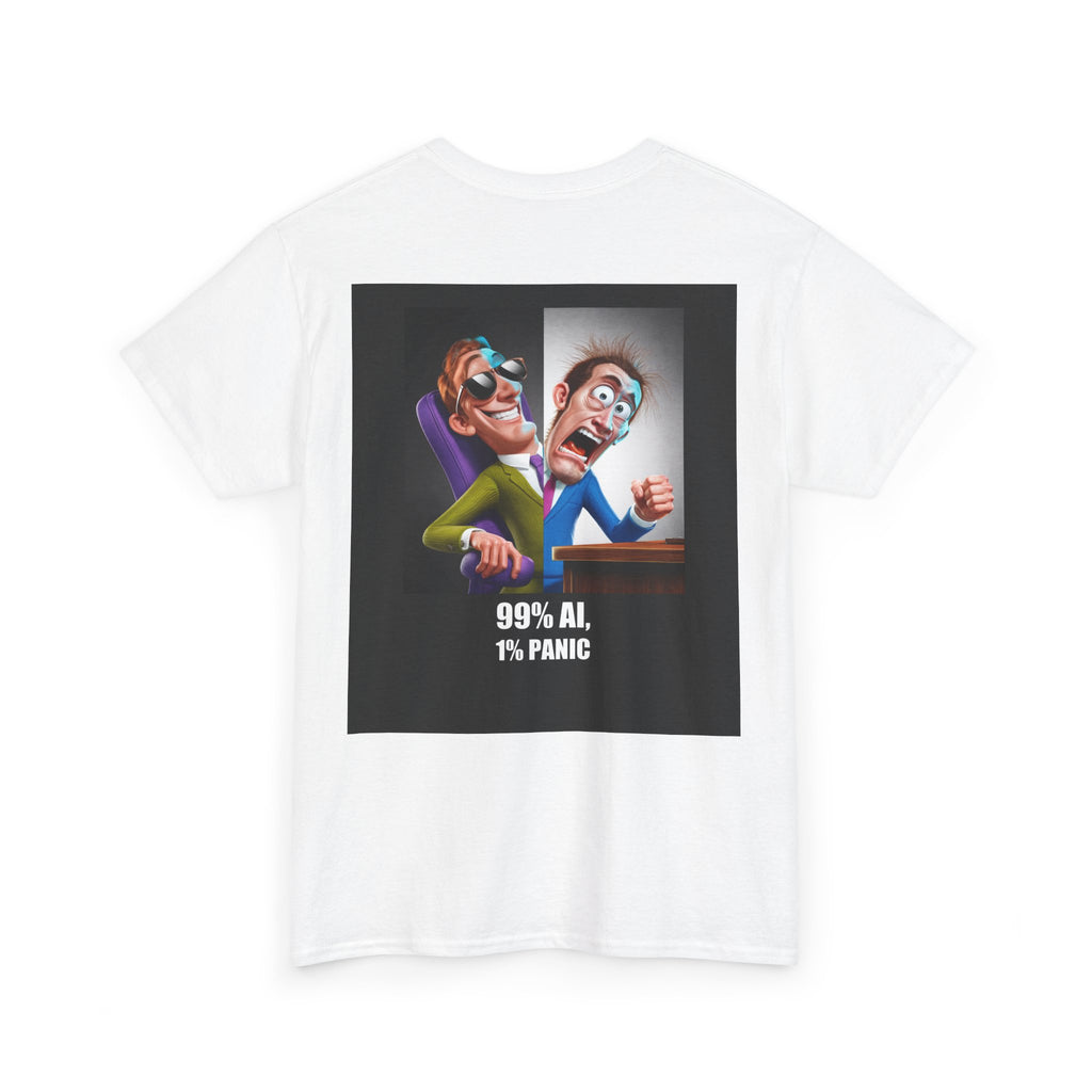 99% AI, 1% PANIC - Shirt (PixelPunch)