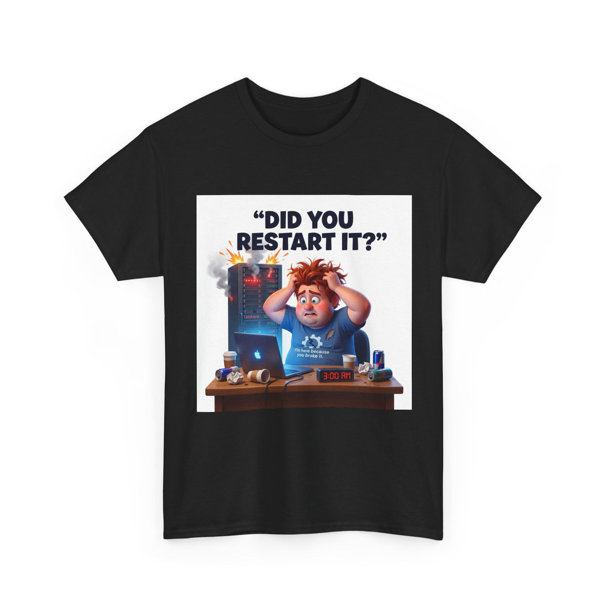 Did You Restart It? - Shirt (PixelPunch)