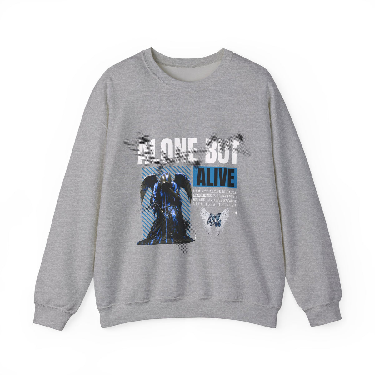Alone But Alive - Crewneck Sweatshirt