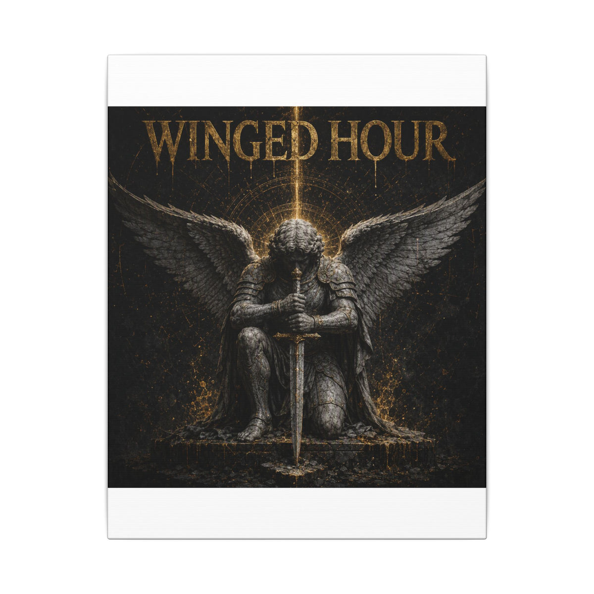 Winged Hour - Canvas Print