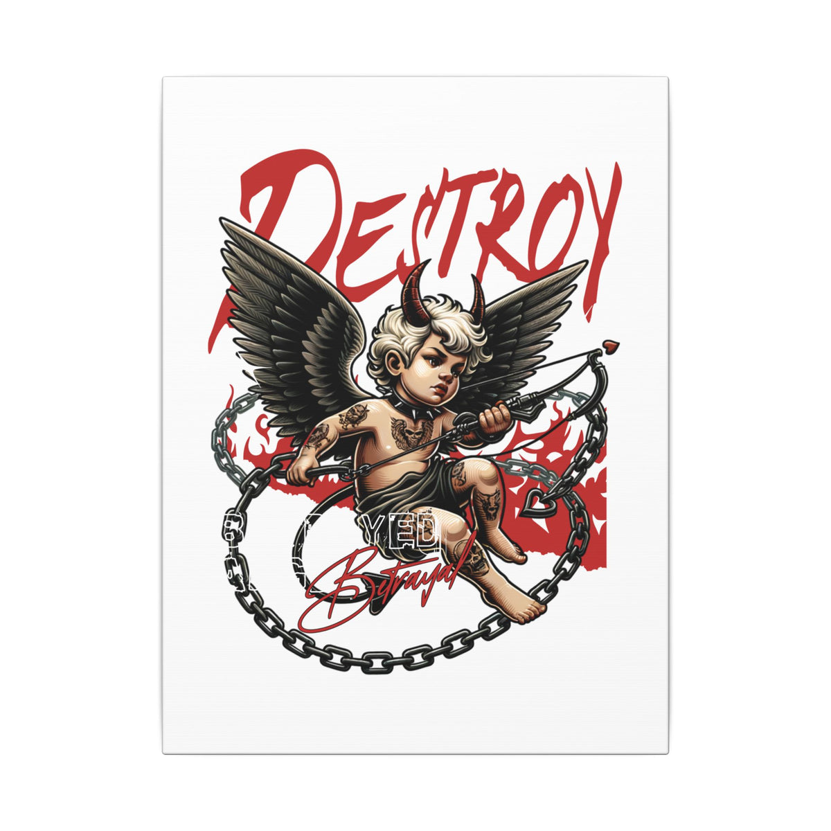 Destroy - Canvas Print