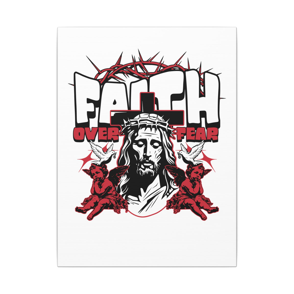 Faith Over Fear - Canvas Print