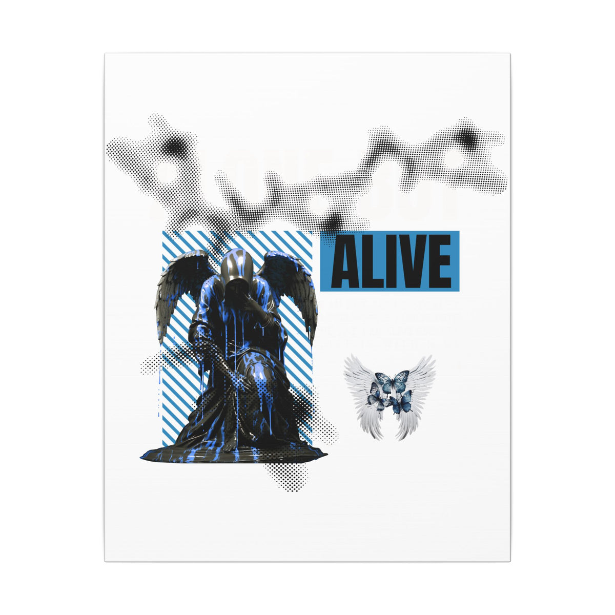 Alone But Alive - Canvas Print