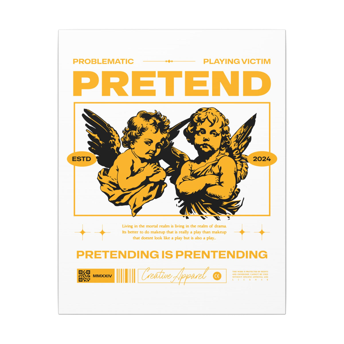 Pretend - Canvas Print