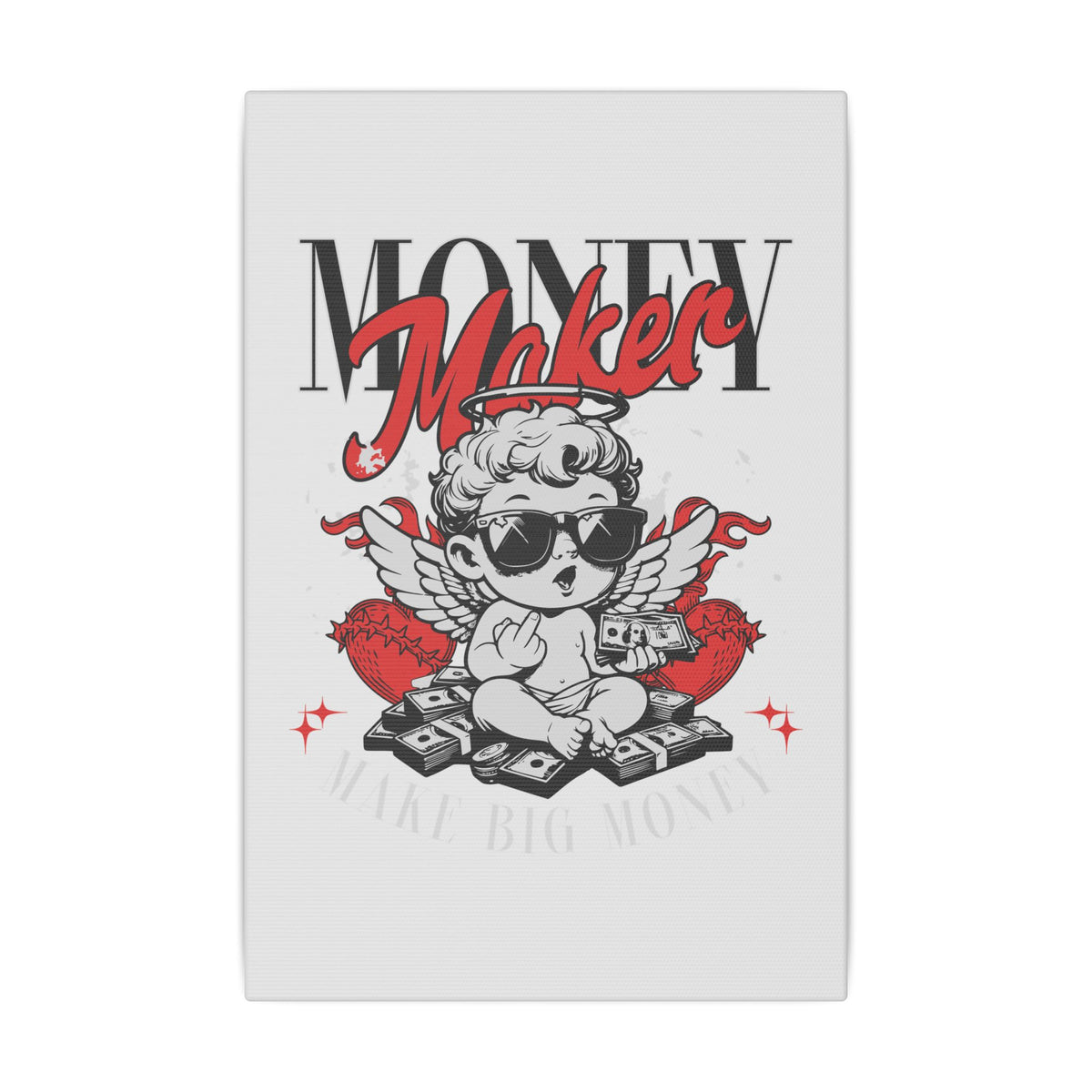 Money Maker - Canvas Print