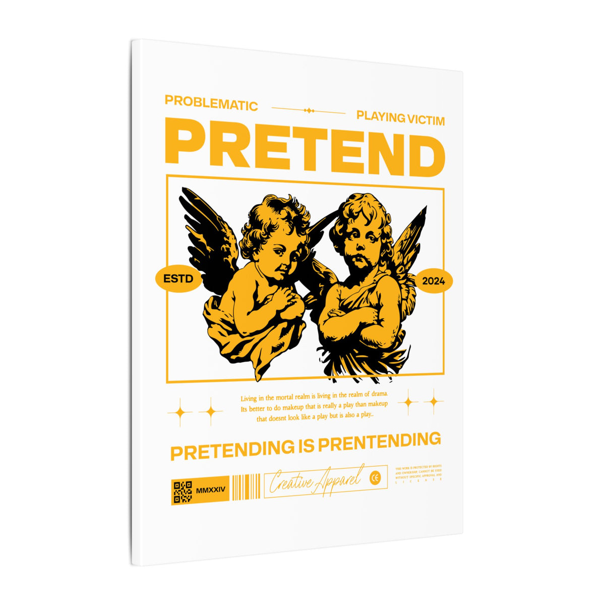 Pretend - Canvas Print