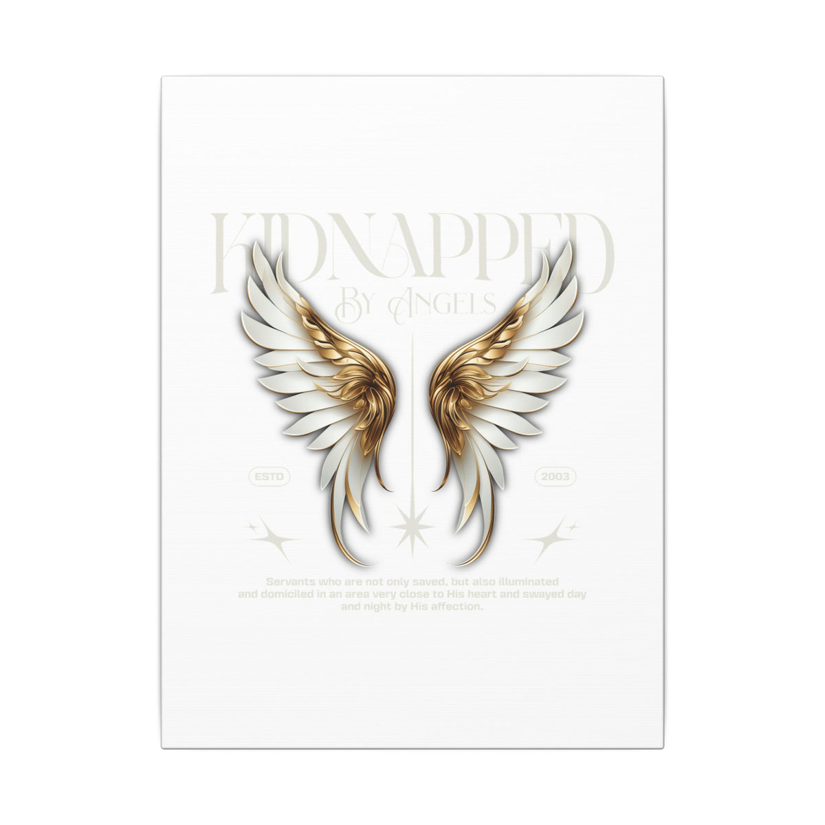 Kidnapped by Angels - Canvas Print