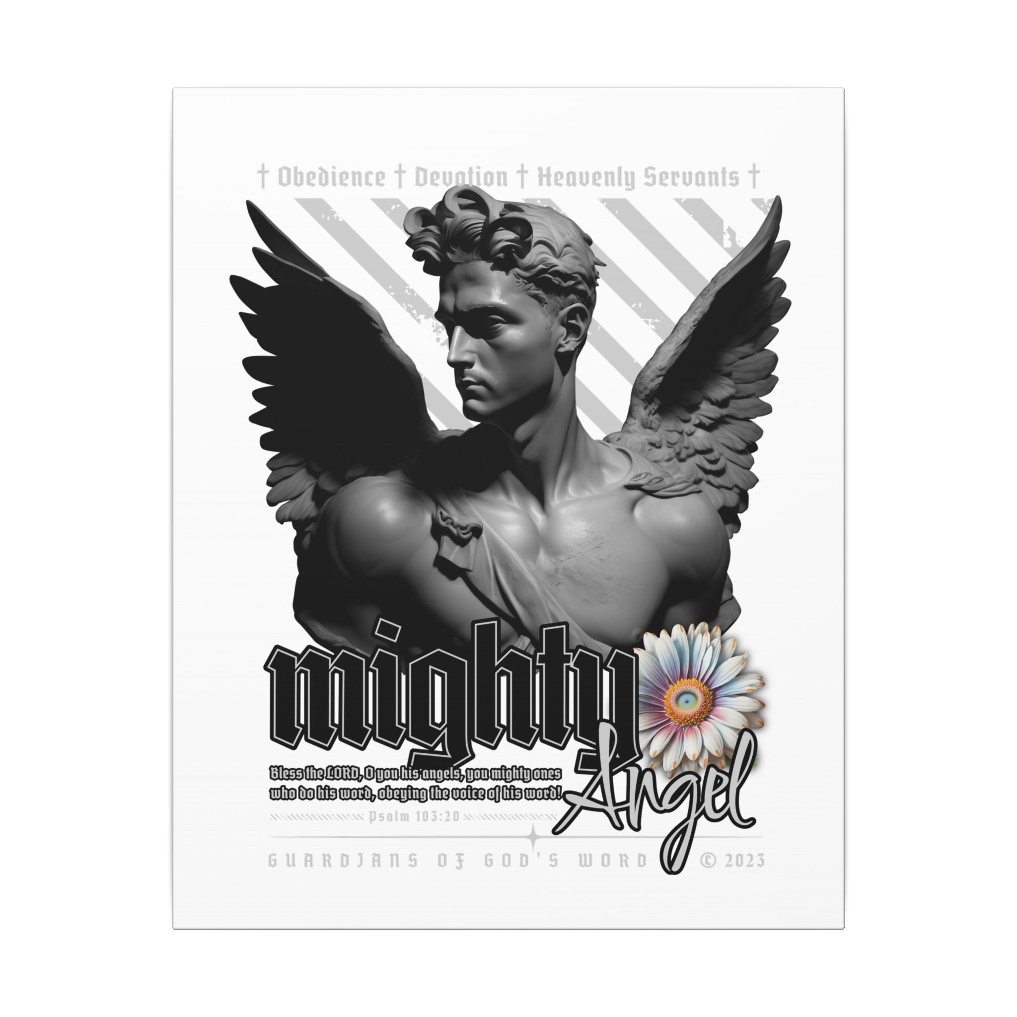 Mighty Angel - Canvas Print