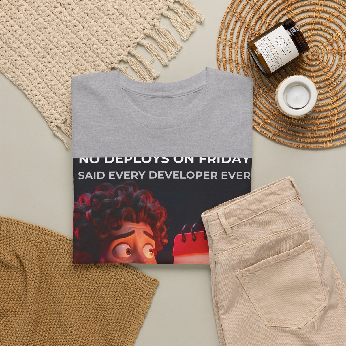 No Deploys On Friday - Shirt (PixelPunch)