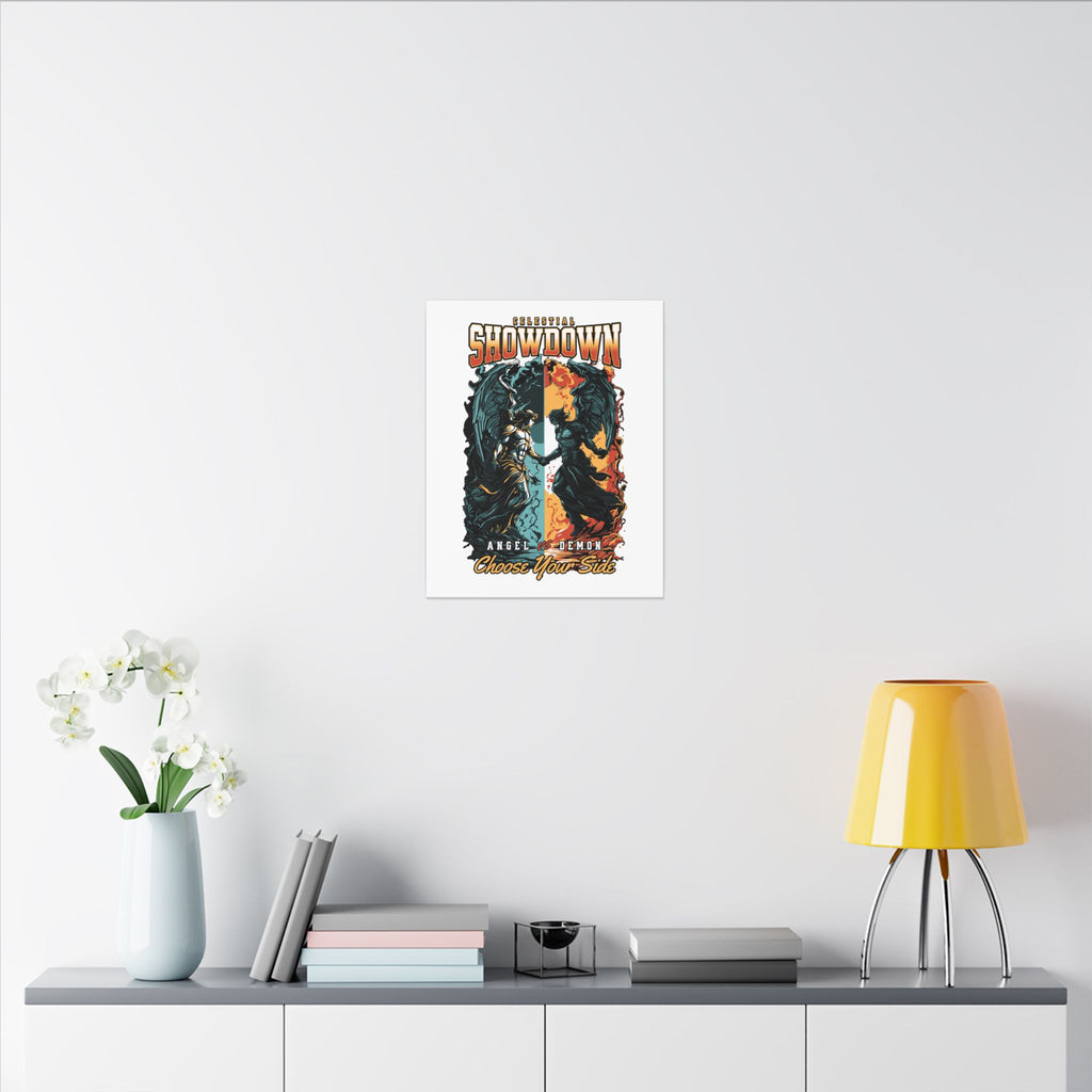 Celestial Showdown - Canvas Print