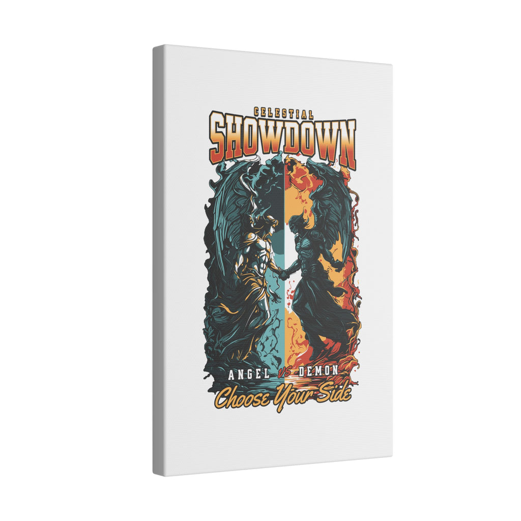 Celestial Showdown - Canvas Print