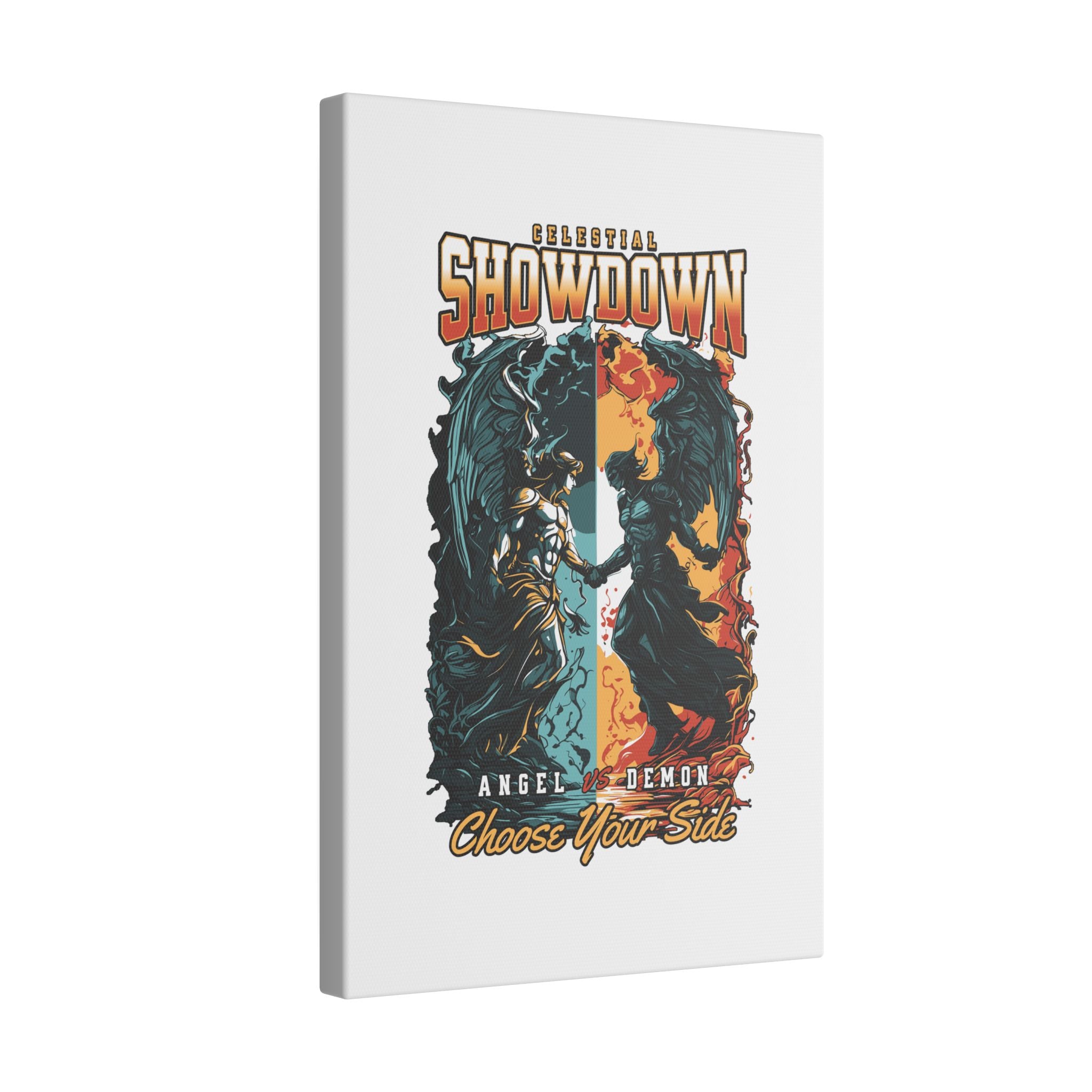 Celestial Showdown - Canvas Print