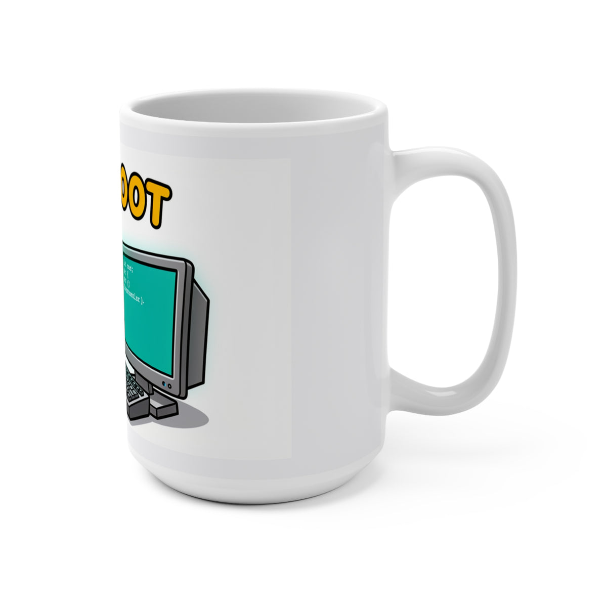 I am Root - Mug 15oz (PixelPunch)