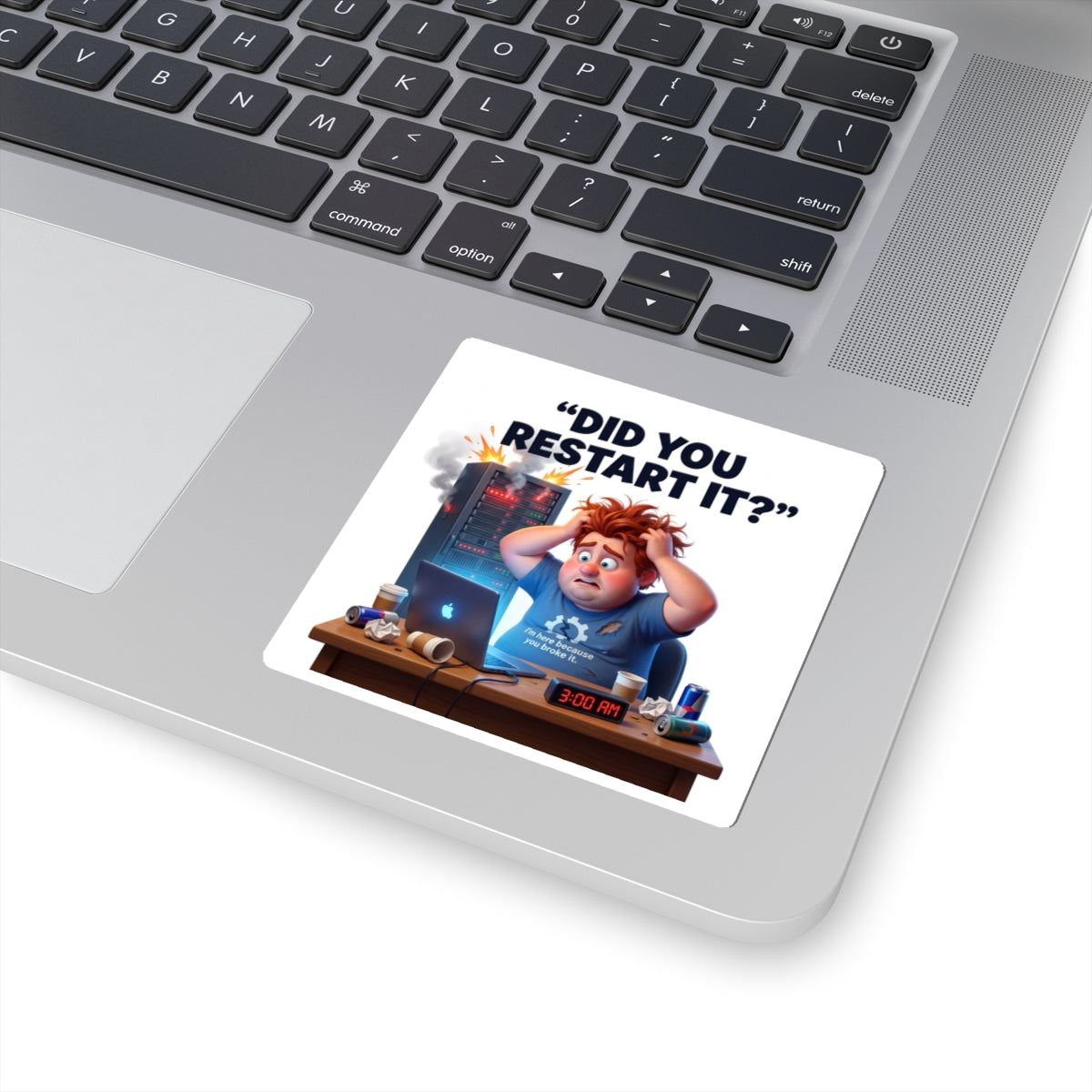Did You Restart It? - Sticker (PixelPunch)