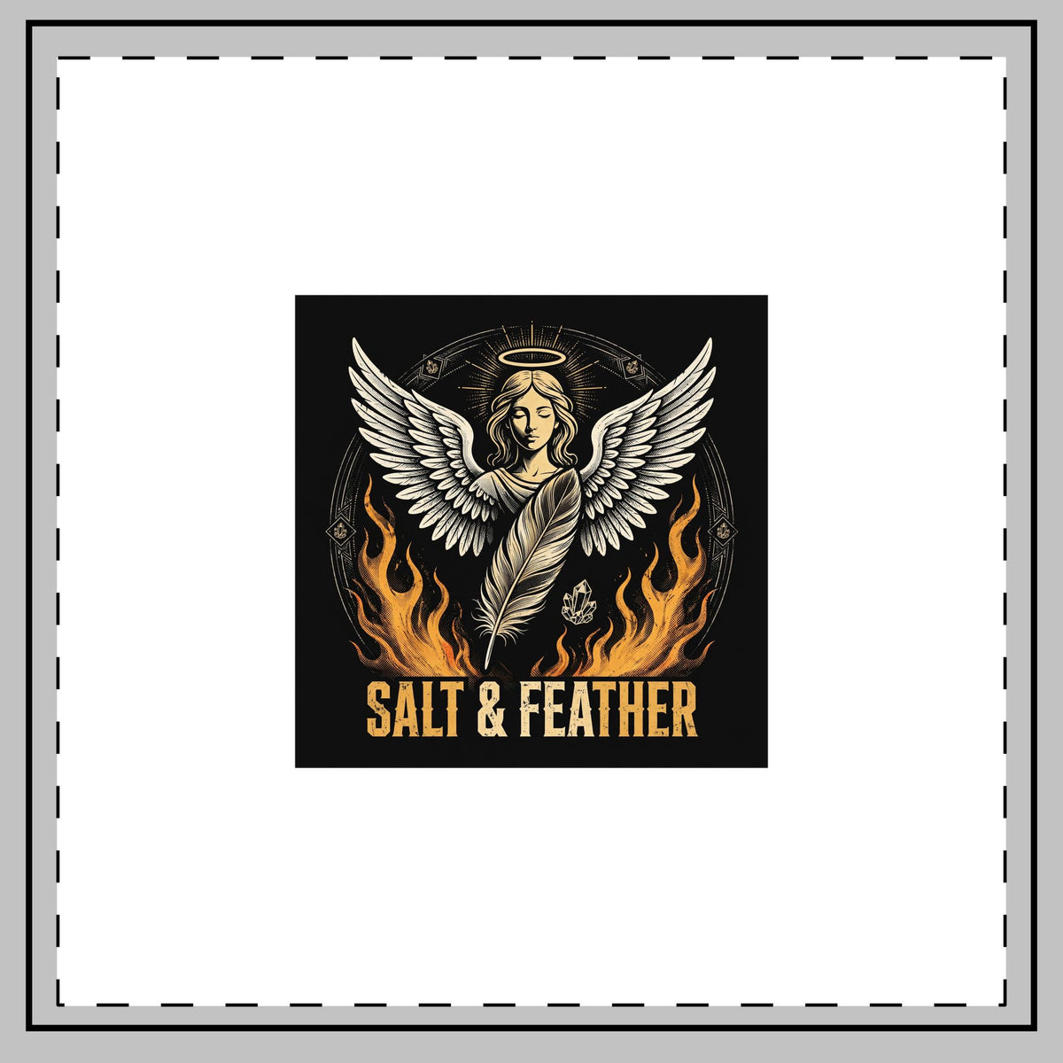Salt & Feather - Throw Pillow