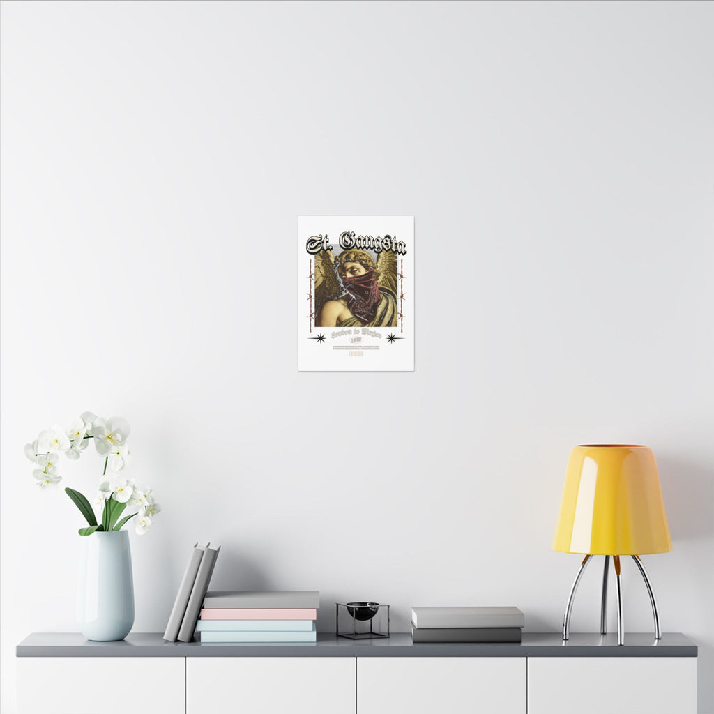 St. Gangsta - Canvas Print