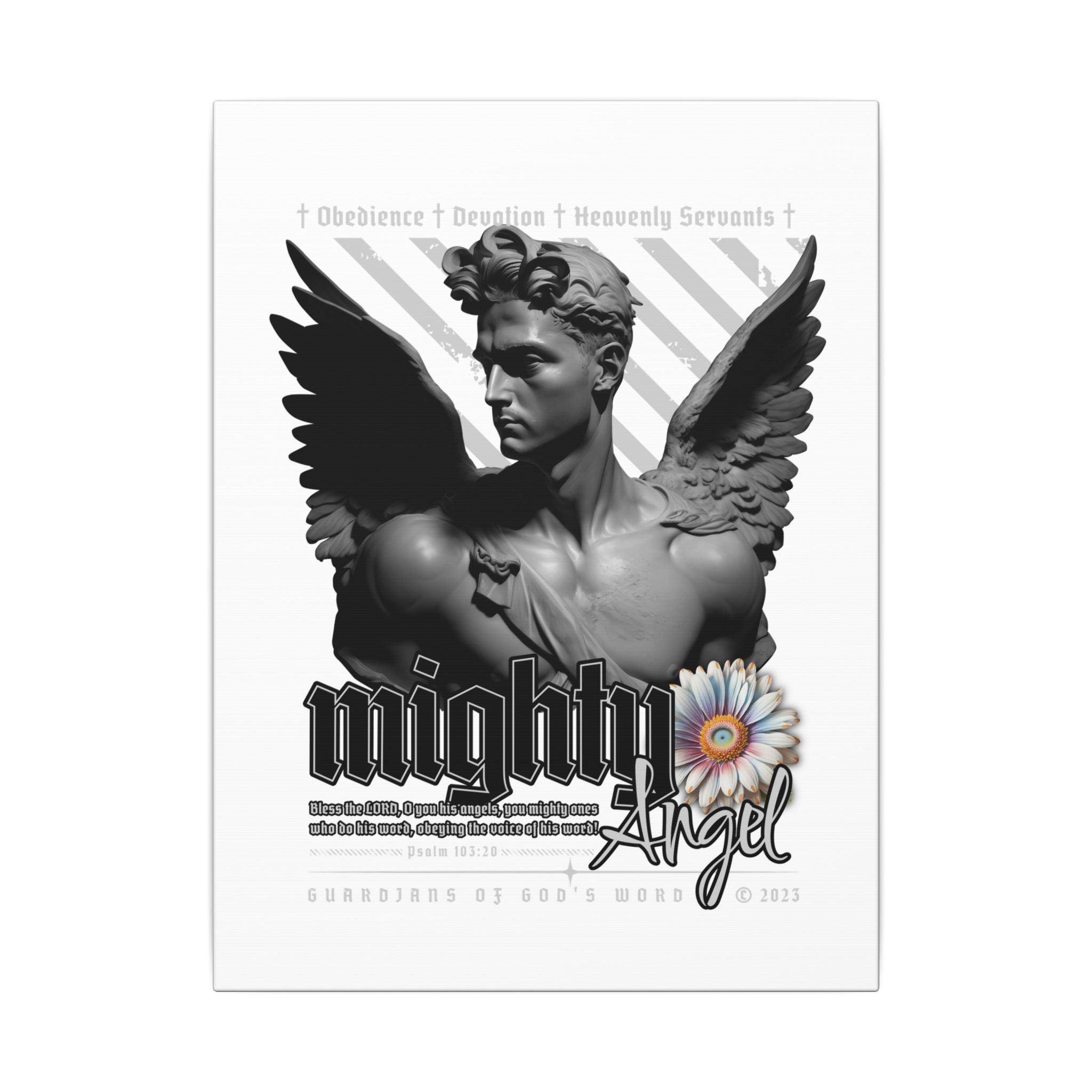 Mighty Angel - Canvas Print