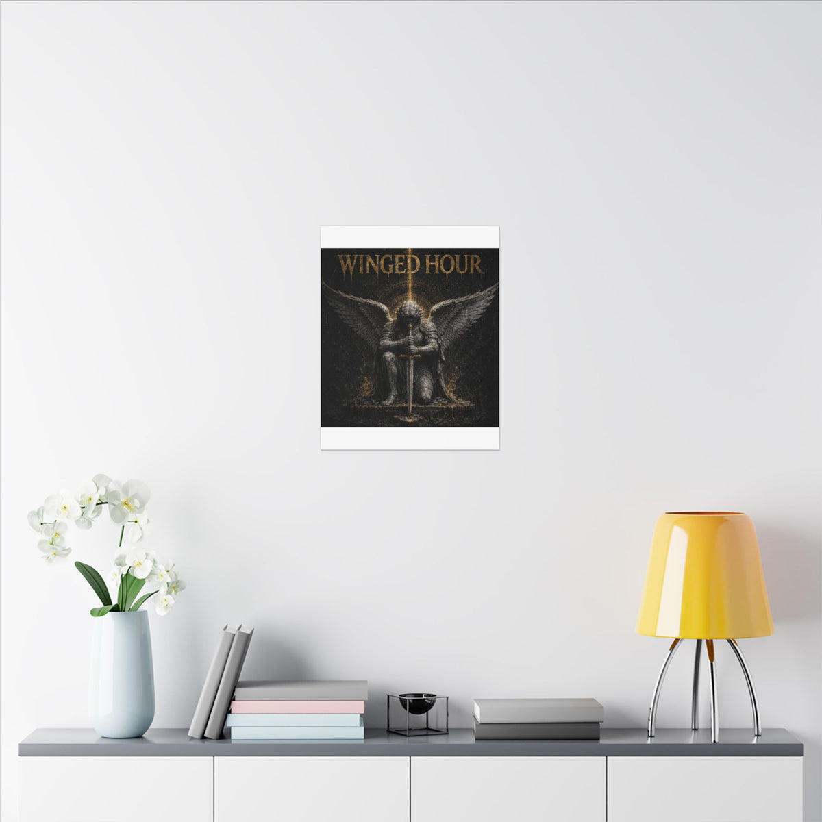 Winged Hour - Canvas Print