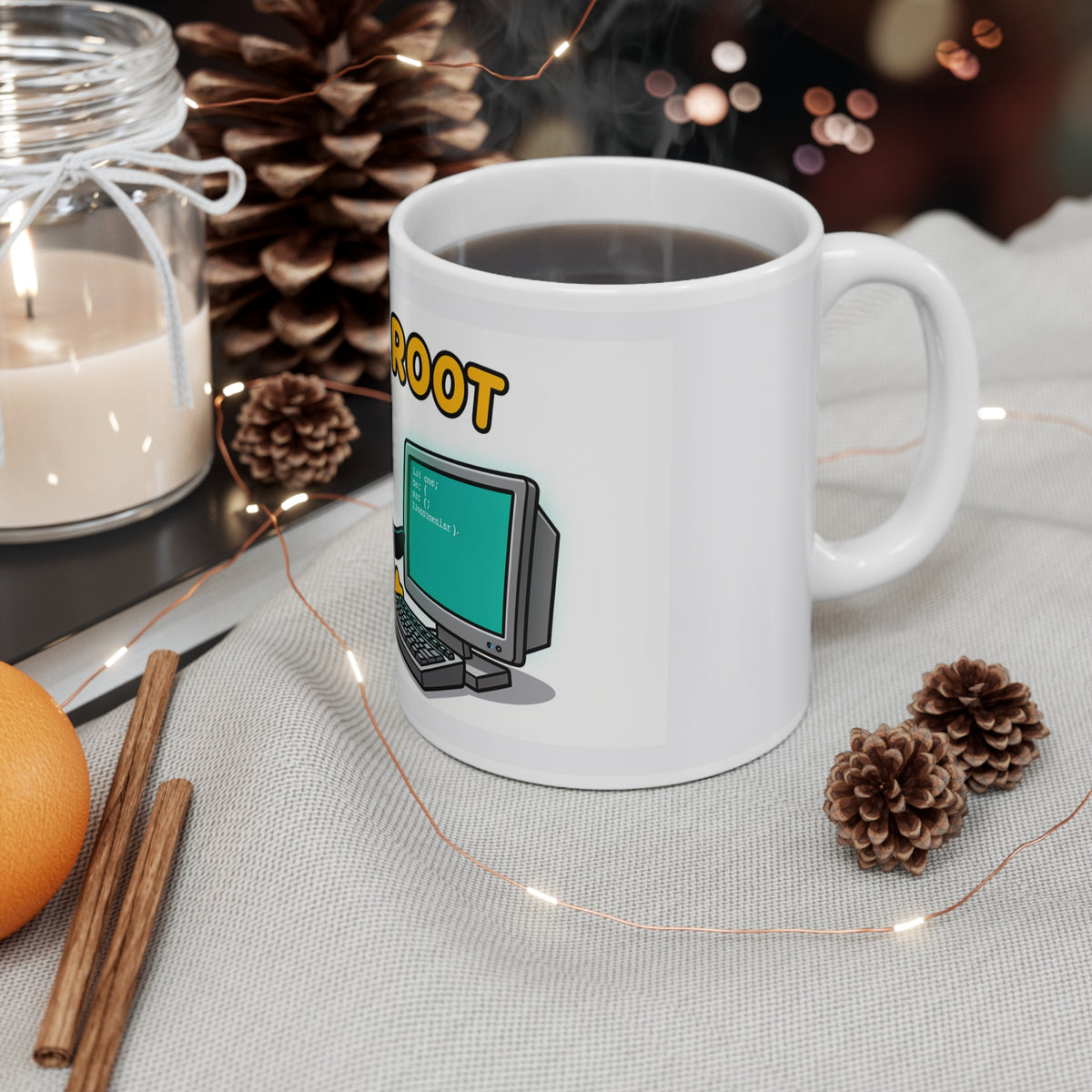 I am Root - Mug 11oz (PixelPunch)