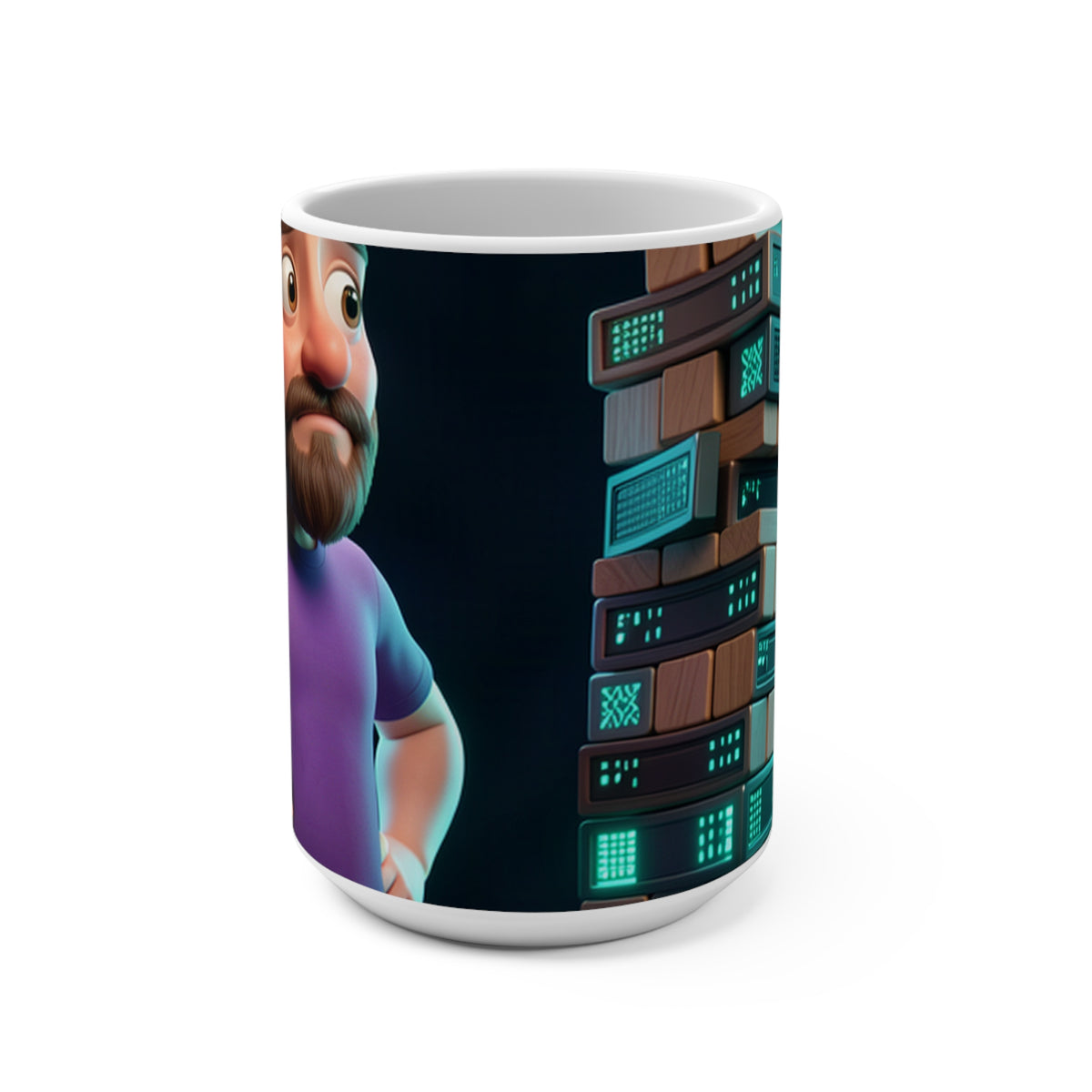 Tech Debt Jenga - Mug15 (PixelPunch)