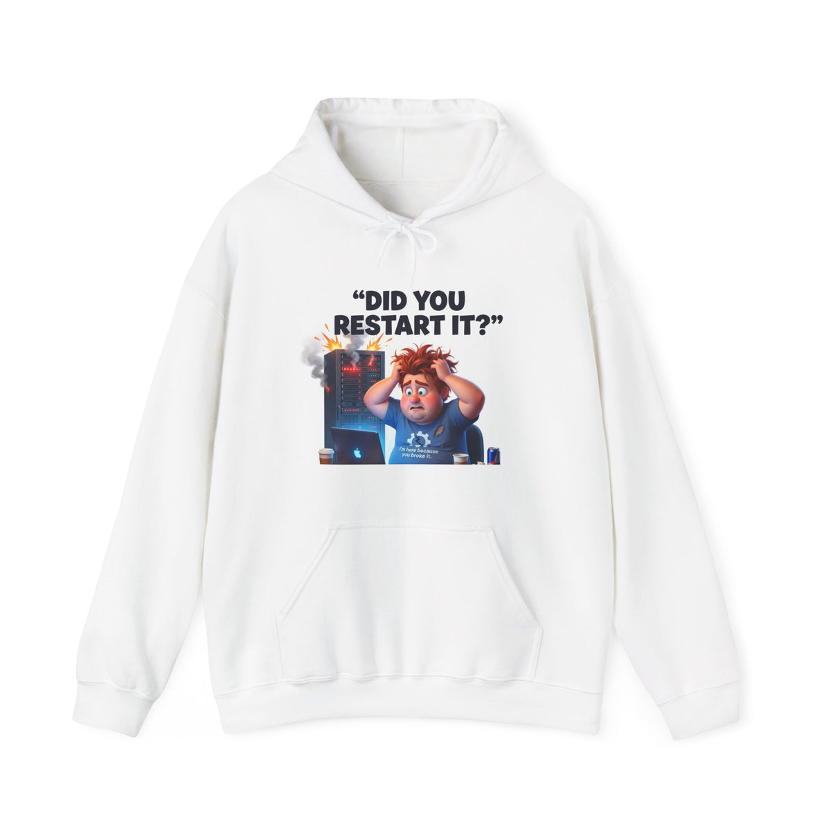 Did You Restart It? - Hoodie (PixelPunch)