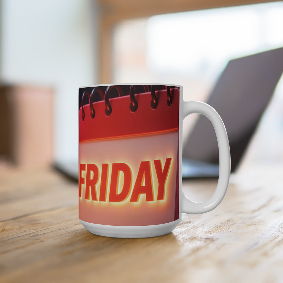 No Deploys On Friday - Mug15 (PixelPunch)