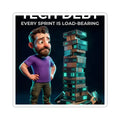 Tech Debt Jenga - Sticker (PixelPunch)