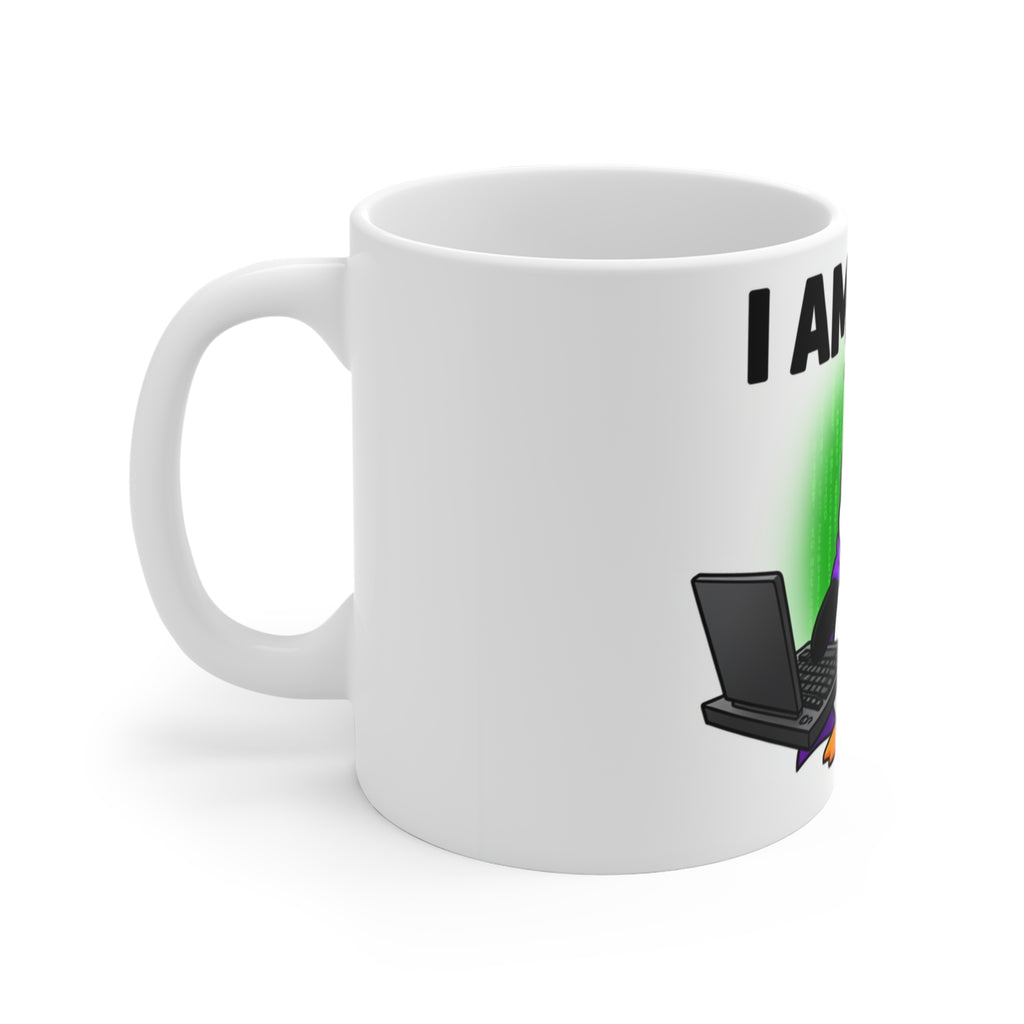 I am Root - Mug11 (PixelPunch) - Full Wrap