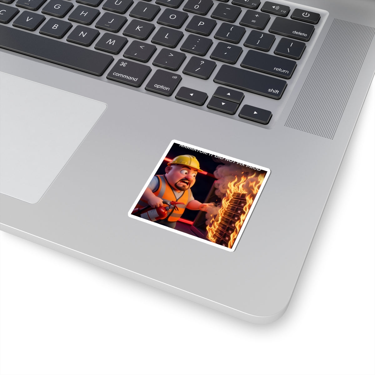 Git Commit Fix Prod - Sticker (PixelPunch)