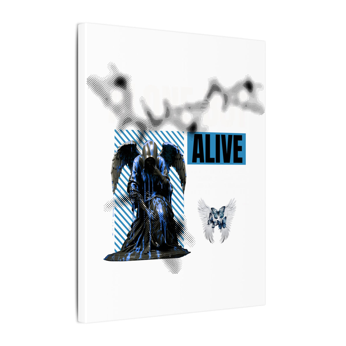 Alone But Alive - Canvas Print