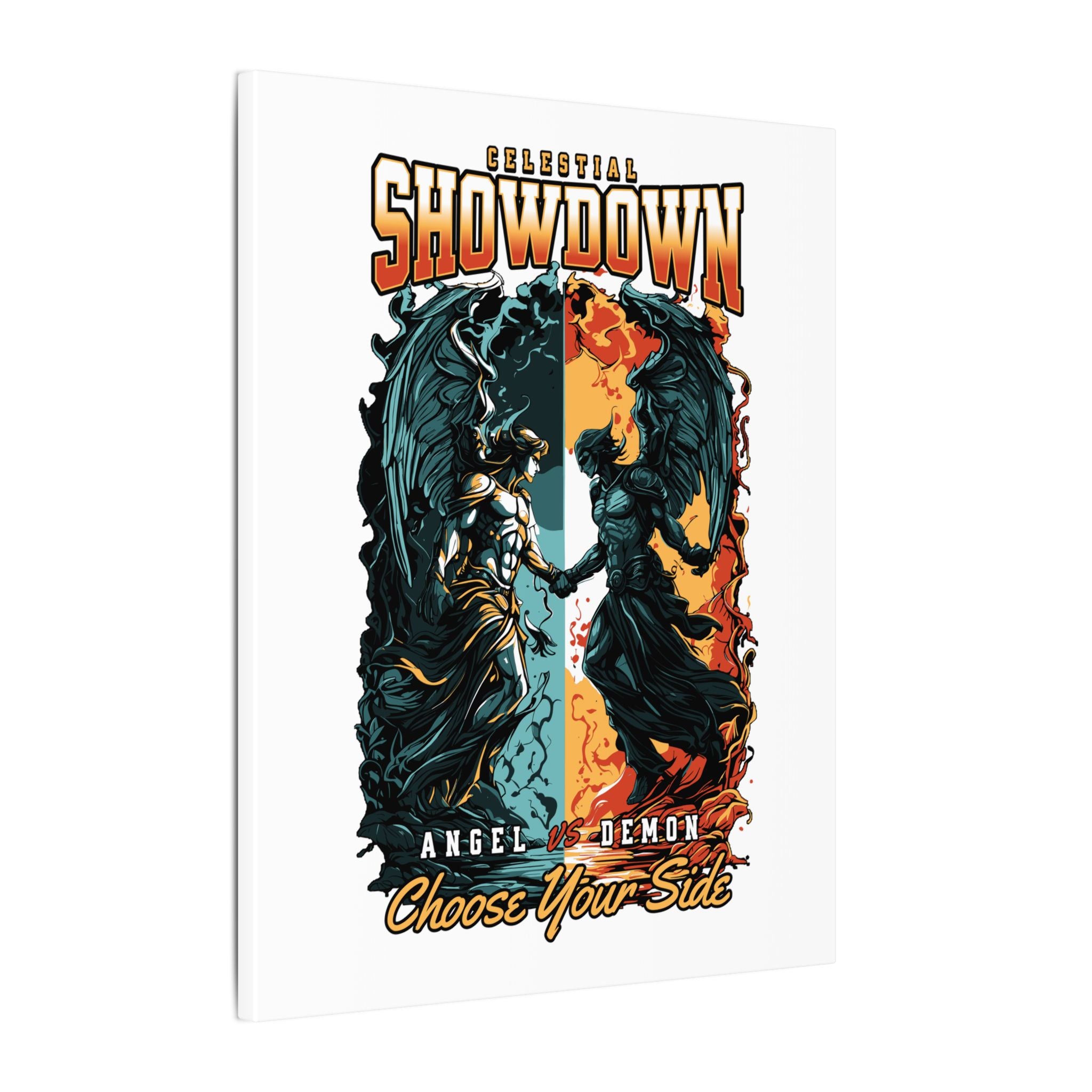 Celestial Showdown - Canvas Print