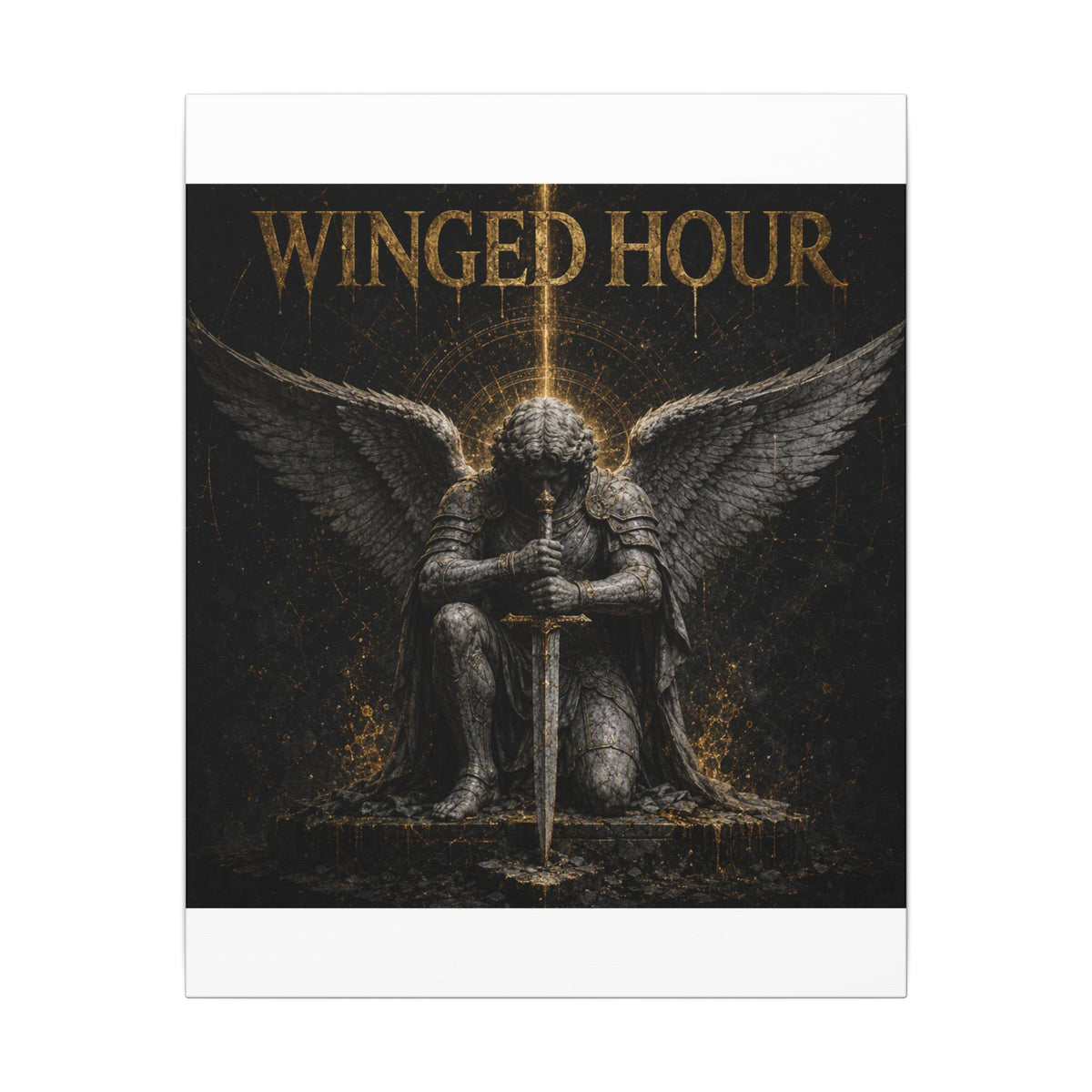 Winged Hour - Canvas Print