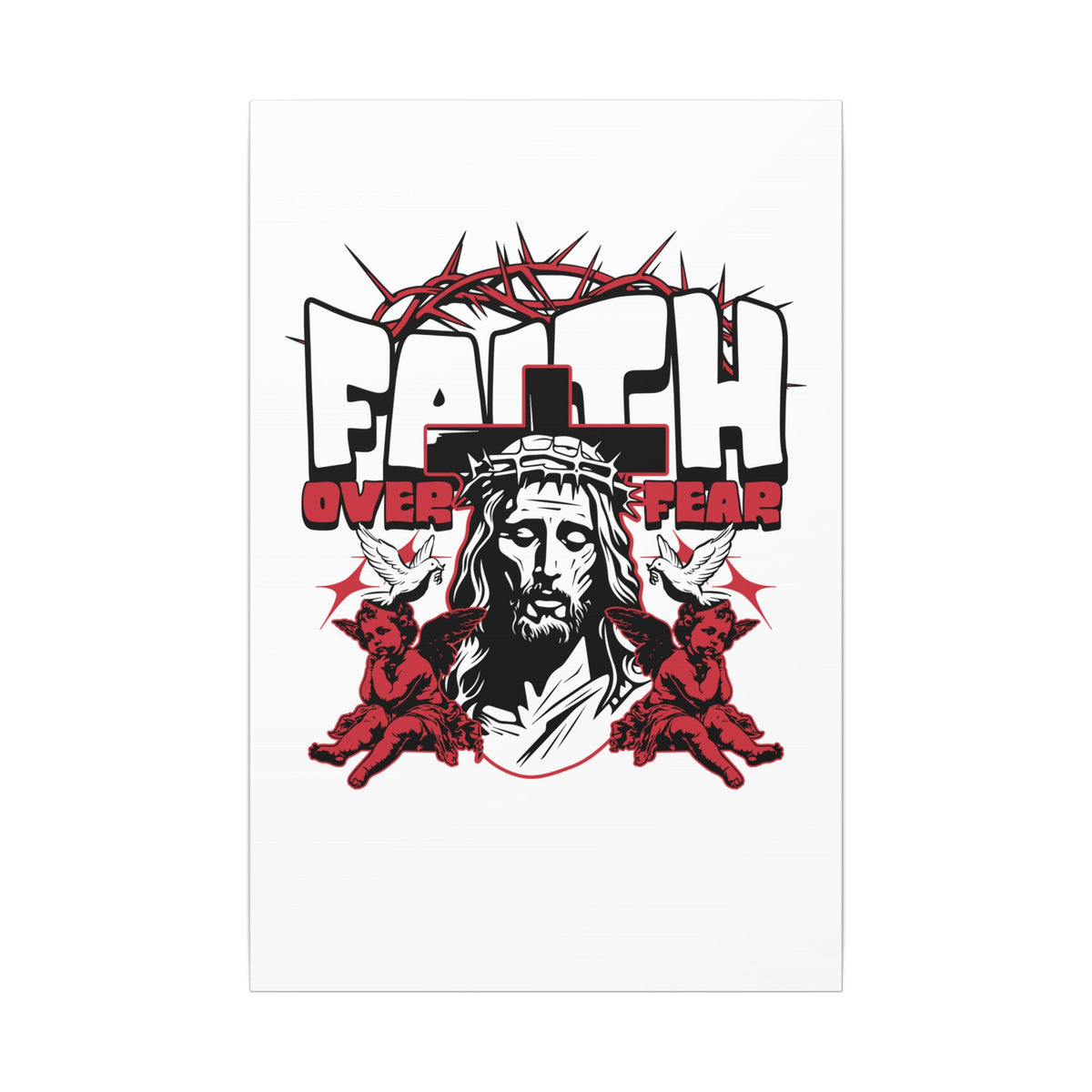 Faith Over Fear - Canvas Print