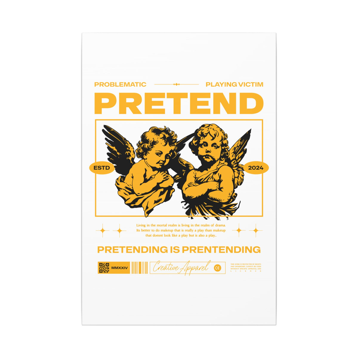 Pretend - Canvas Print