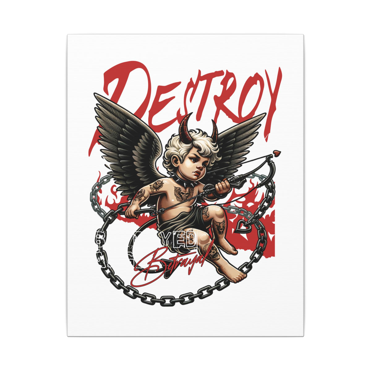 Destroy - Canvas Print