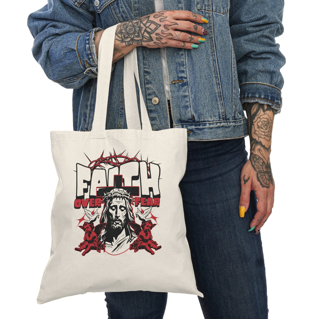 Faith Over Fear - Tote Bag