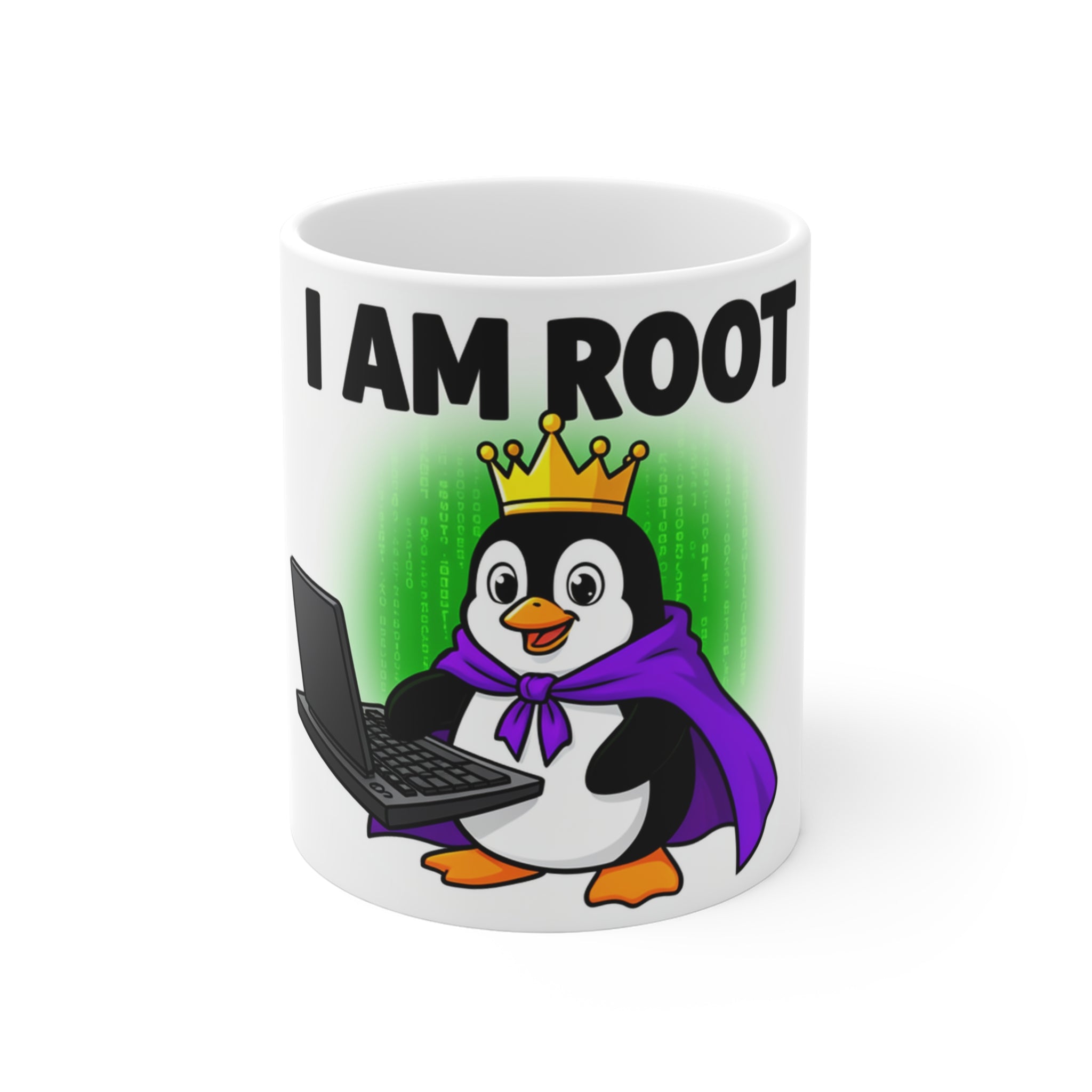 I am Root - Mug11 (PixelPunch) - Full Wrap
