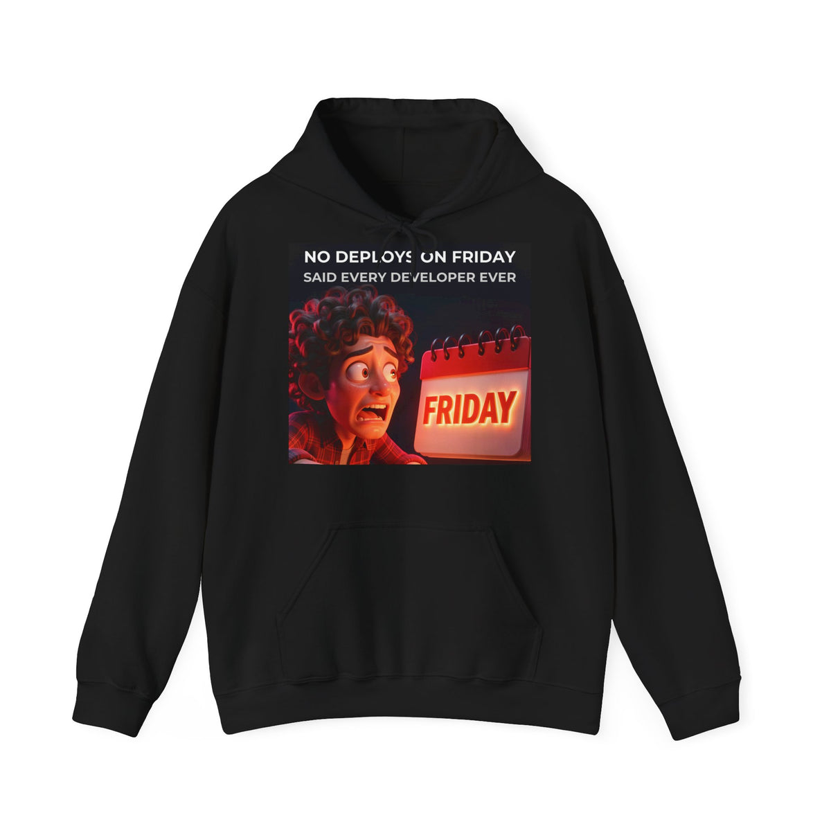No Deploys On Friday - Hoodie (PixelPunch)