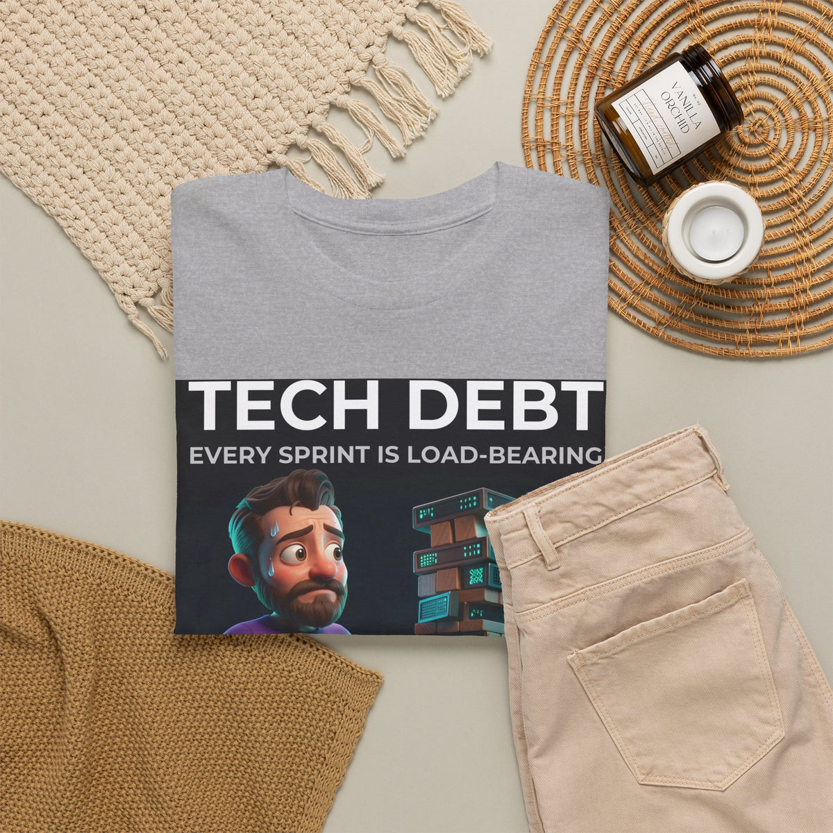 Tech Debt Jenga - Shirt (PixelPunch)