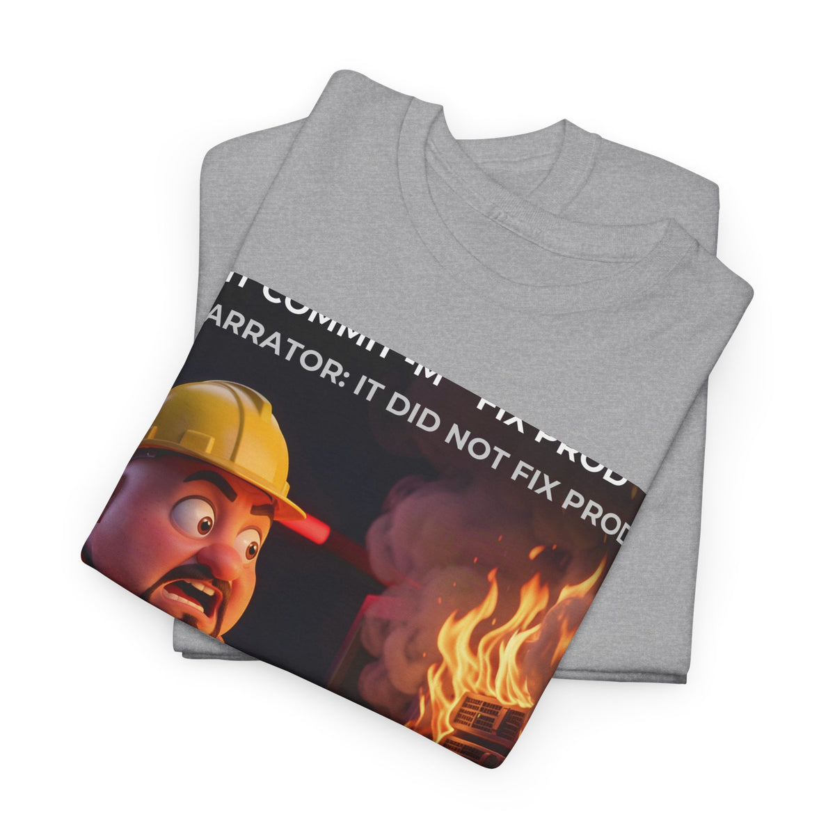 Git Commit Fix Prod - Shirt (PixelPunch)