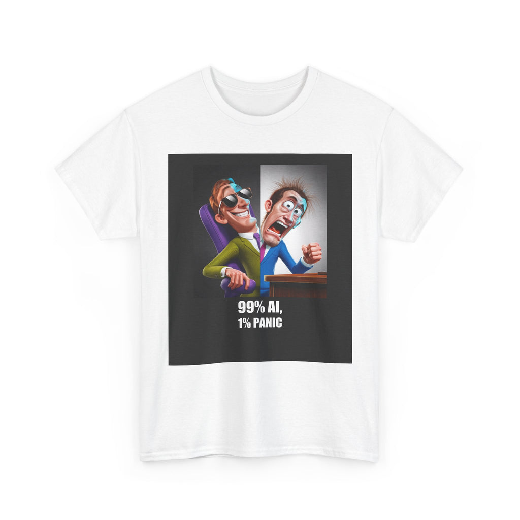99% AI, 1% PANIC - Shirt (PixelPunch)
