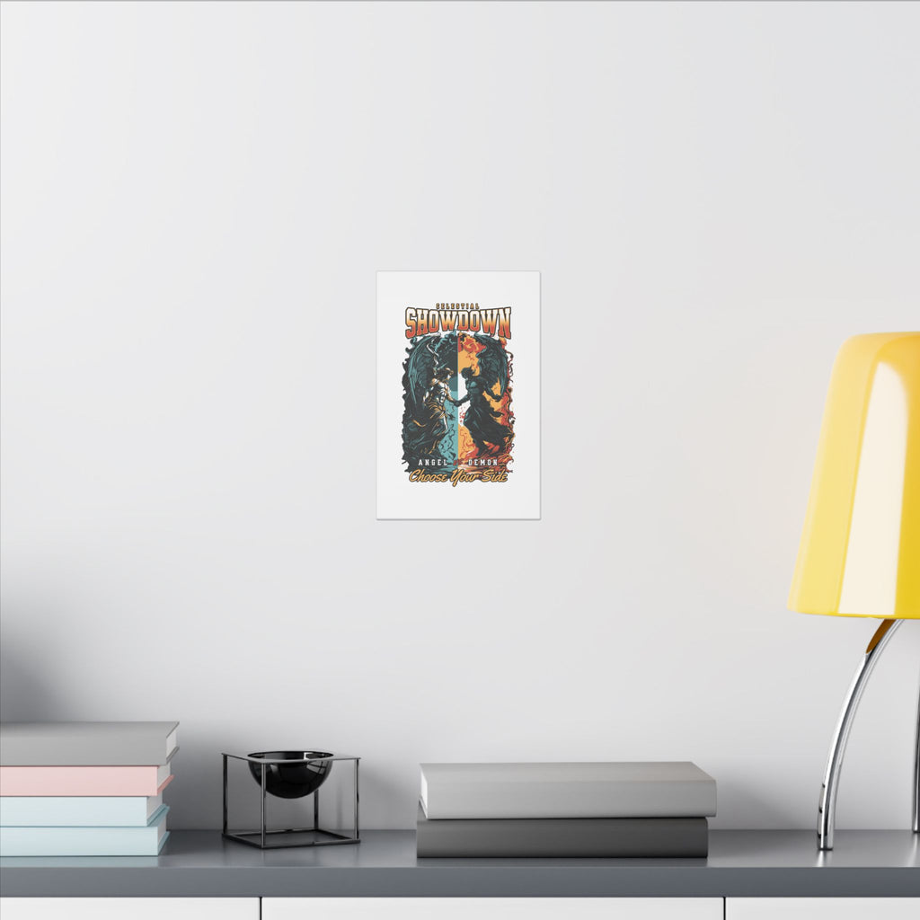 Celestial Showdown - Canvas Print