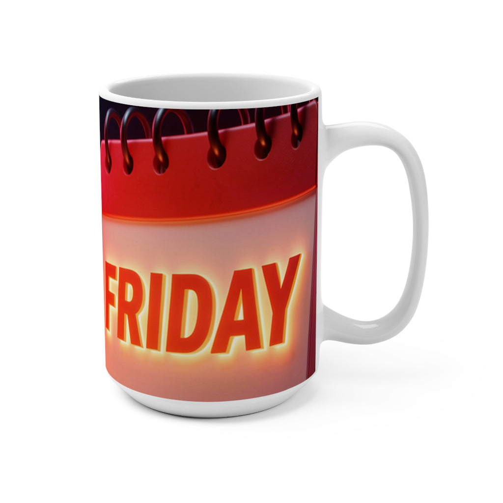 No Deploys On Friday - Mug15 (PixelPunch)