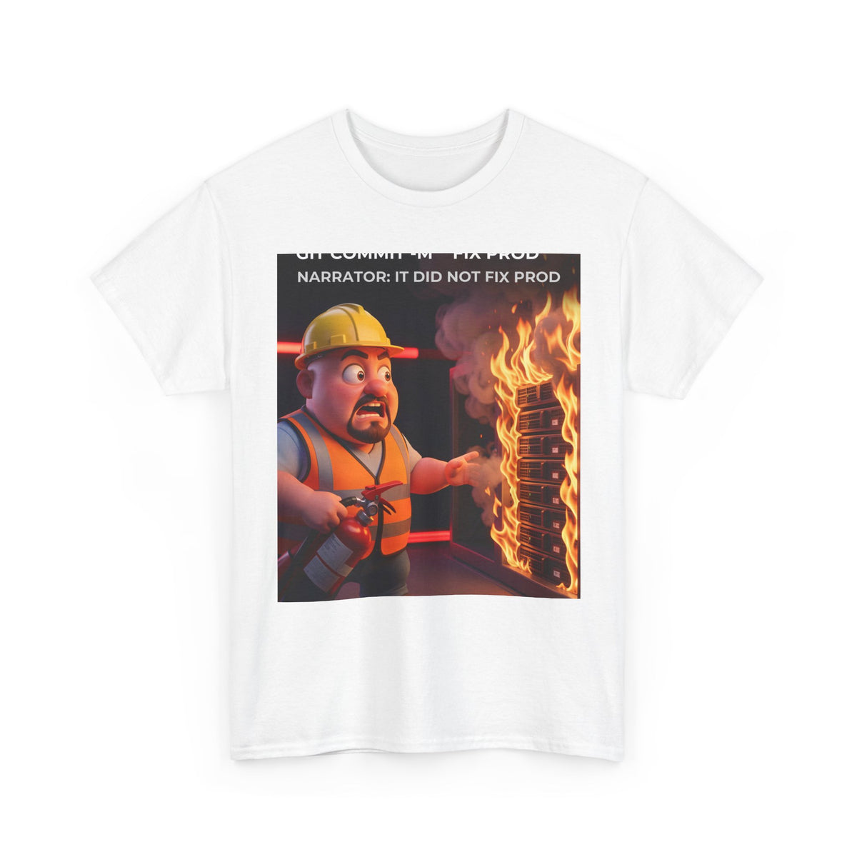 Git Commit Fix Prod - Shirt (PixelPunch)