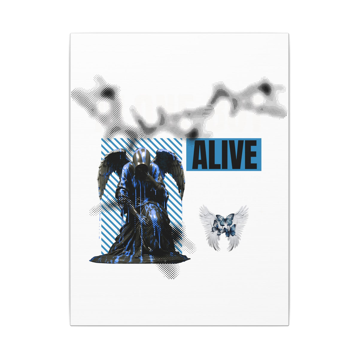 Alone But Alive - Canvas Print