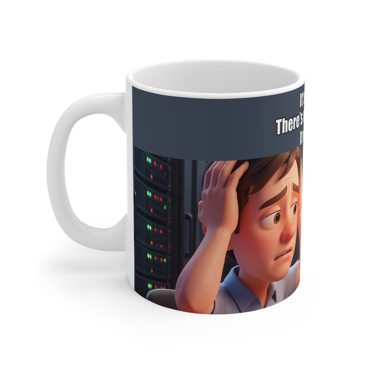 It's not DNS - Mug 11oz (PixelPunch)